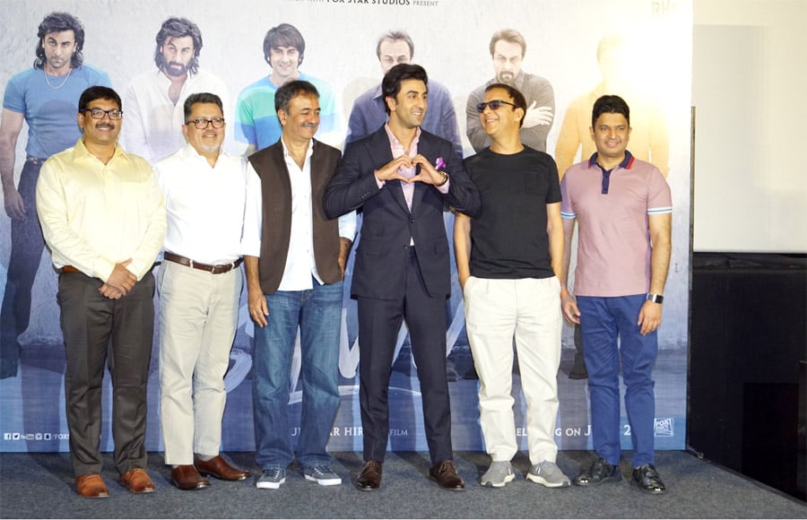 In pics: Trailer launch of Sanju 