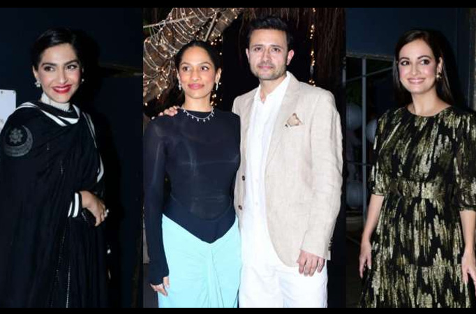 From Sonam Kapoor to Dia Mirza, celebs look stunning at Masaba Gupta and Satyadeep Misra’s wedding bash From Sonam Kapoor to Dia Mirza, celebs look stunning at Masaba Gupta and Satyadeep Misra’s wedding bash