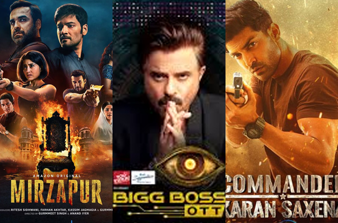 Mirzapur S3, Bigg Boss OTT S3, and Commander Karan Saxena