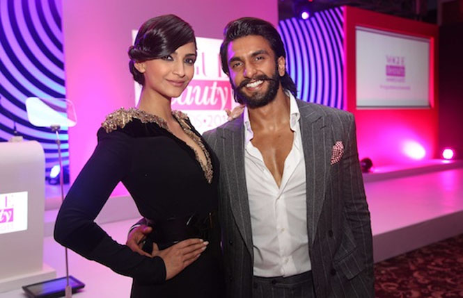 Sonam Kapoor and Ranveer Singh Sonam Kapoor and Ranveer Singh