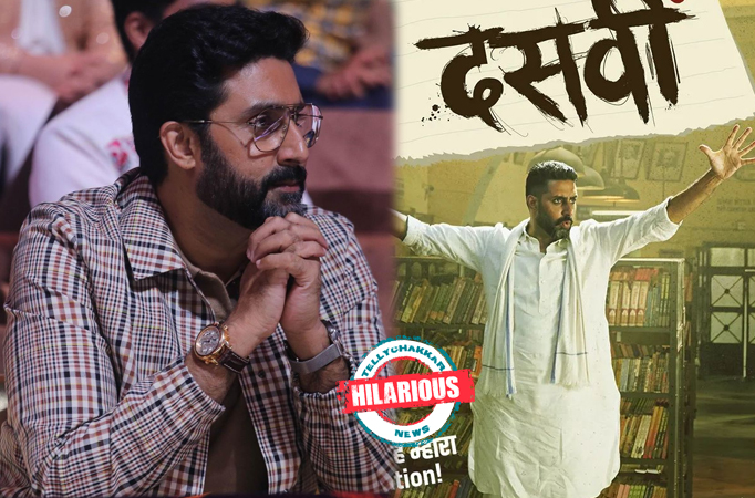 Hilarious! Fans pull Abhishek Bachchan’s leg saying ‘Result acha nehi aya to’ on the teaser launch of his upcoming film ‘Dasvi’ Hilarious! Fans pull Abhishek Bachchan’s leg saying ‘Result acha nehi aya to’ on the teaser launch of his upcoming film ‘Dasvi’