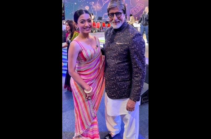 Grateful for having done 'Goodbye' with Big B, says Rashmika Mandanna Grateful for having done 'Goodbye' with Big B, says Rashmika Mandanna