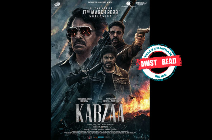 Must Read! 'Kis baat ka success, movie collections are very less" netizens trolls Kabza as the makers celebrated success of the movie Must Read! 'Kis baat ka success, movie collections are very less" netizens trolls Kabza as the makers celebrated success of the