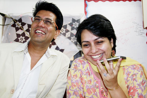 Seema and Sudhir Sharma