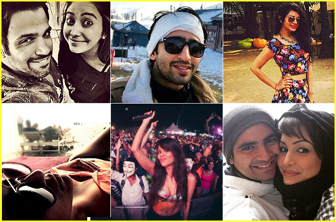 TV celebs are HOLIDAYING this New Year TV celebs are HOLIDAYING this New Year