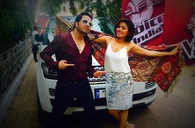 Mika Singh and Sunidhi Chauhan Mika Singh and Sunidhi Chauhan
