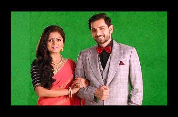 Drashti Dhami and Siddhant Karnick Drashti Dhami and Siddhant Karnick