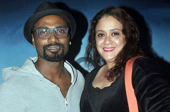 Remo D'Souza with wife Lizella Remo D'Souza with wife Lizella
