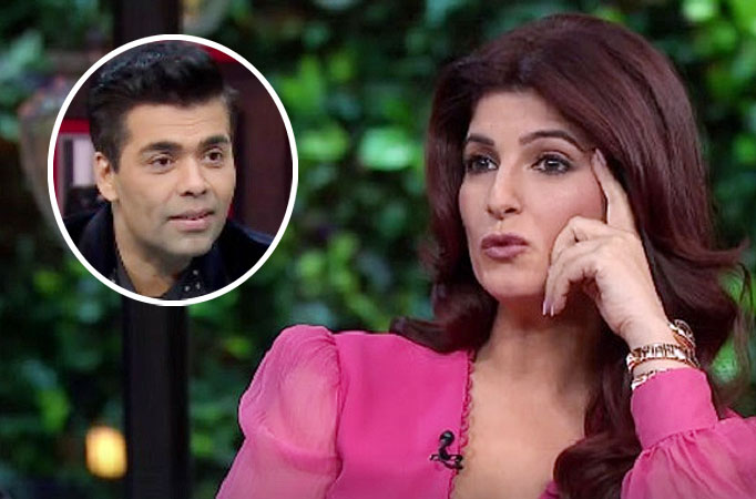 Twinkle Khanna and Karan Johar Twinkle Khanna and Karan Johar