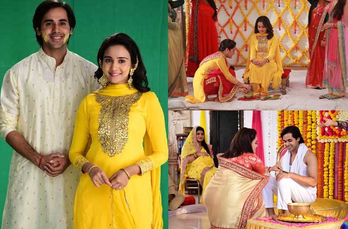 Randeep has a 'Haldi wali Holi' moment on the sets of Yeh Un Dinon Ki Baat Hai Randeep has a 'Haldi wali Holi' moment on the sets of Yeh Un Dinon Ki Baat Hai