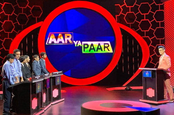 Sneak peek from the sets of the show Epic India Quiz Challenge Sneak peek from the sets of the show Epic India Quiz Challenge