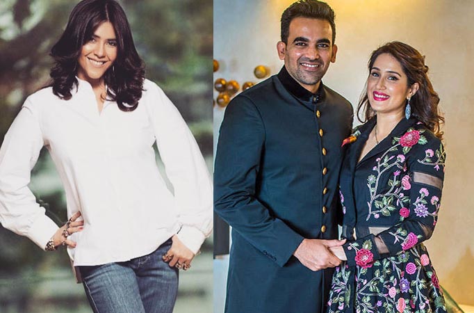 Ekta Kapoor finds Sagarika Ghatge and Zaheer Khan’s latest photo ‘very cute’ Ekta Kapoor finds Sagarika Ghatge and Zaheer Khan’s latest photo ‘very cute’