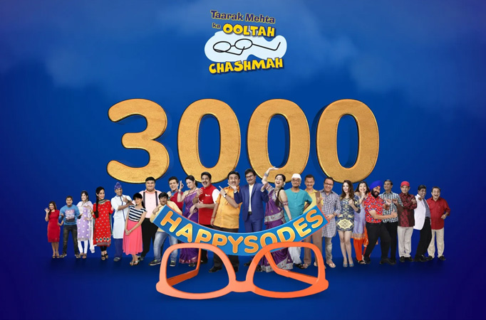 Taarak Mehta Ka Ooltah Chashmah Crosses Another Major Milestone - Completes 3300 Happysodes! Taarak Mehta Ka Ooltah Chashmah Crosses Another Major Milestone - Completes 3300 Happysodes!