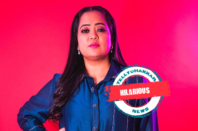 Hilarious! Bharti Singh takes a funny jibe at a person for not wearing a mask Hilarious! Bharti Singh takes a funny jibe at a person for not wearing a mask