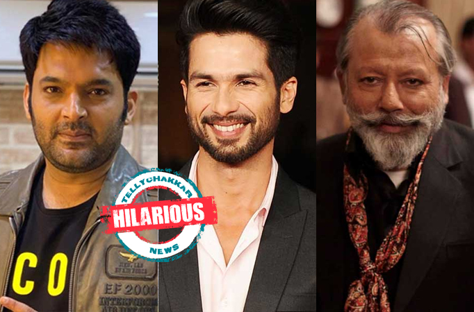 Hilarious! Kapil Sharma pulls Shahid Kapoor’s leg in front of his father Pankaj Kapoor Hilarious! Kapil Sharma pulls Shahid Kapoor’s leg in front of his father Pankaj Kapoor