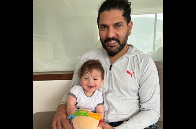 Check out how Yuvraj Singh is the most doting father to son Orion Keech Singh Check out how Yuvraj Singh is the most doting father to son Orion Keech Singh