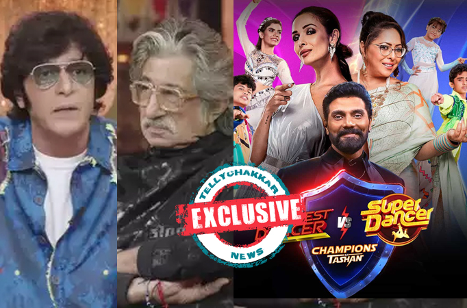 Chunkey Pandey and Shakti Kapoor Chunkey Pandey and Shakti Kapoor