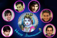 TV celebs became Lord Krishna for a day 