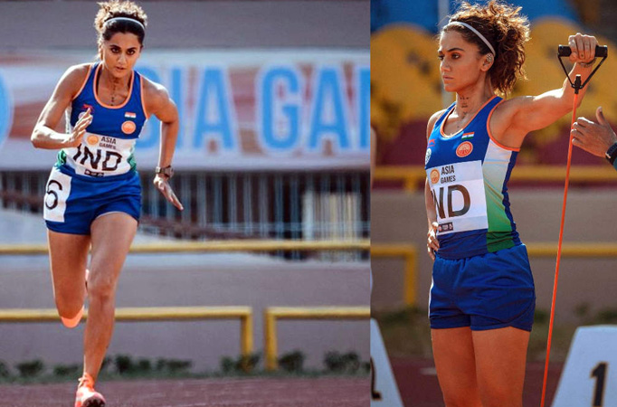 Taapsee Pannu turns a start referee on tracks of 'Rashmi Rocket' Taapsee Pannu