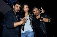 Arjun Kapoor, Deepika Padukone and singer Yo Yo Honey Singh