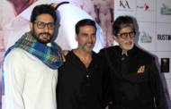 Abhishek Bachchan, Akshay Kumar and Amitabh Bachchan
