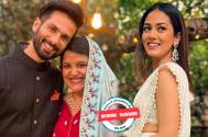 Wedding Blossoms! Shahid Kapoor and wife Mira Rajput along with kids pose with Sanah Kapur during wedding festivities
