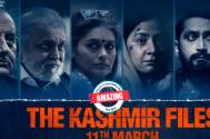Amazing! The Kashmir Files becomes the first Hindi film to cross a ₹ 250-crore-mark post Covid 19