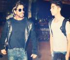 Shah Rukh Khan and Aaryan Khan