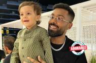 ADORABLE! Hardik Pandya and his son Agastya are engrossed in this book; see pic 