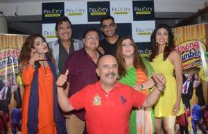 TV celebs attend stage show - 'Wrong Number' 
