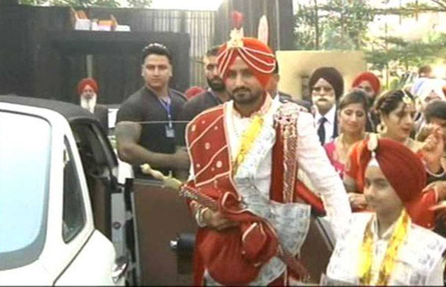 Harbhajan-Geeta's grand wedding