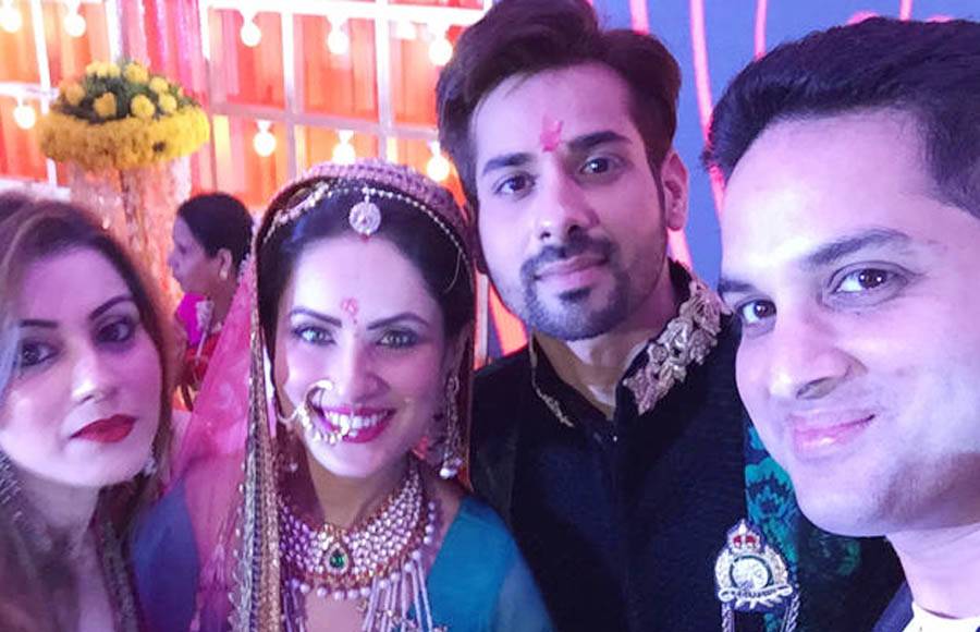 TV couple Puja Banerjee and Kunal Verma get engaged