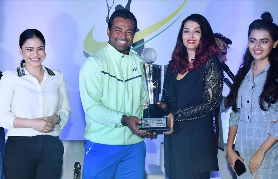 Aishwarya Rai Bachchan and Leander Paes grace Tennis Premier League