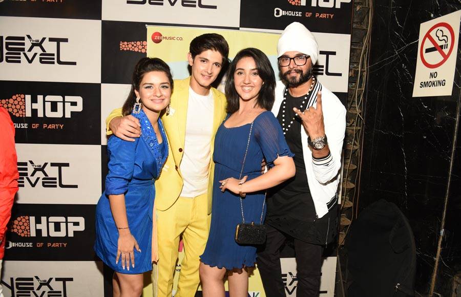 Celebs grace the launch of music video starring Rohan and Avneet 